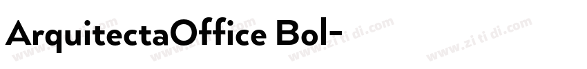 ArquitectaOffice Bol字体转换